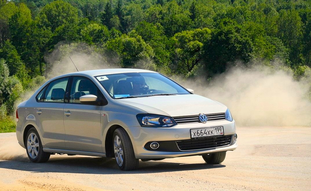 VW Polo Sedan. Another exceptional month for the Russian car market, 